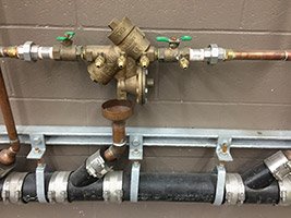 Reduced Principle (RP) Backflow Prevention Device