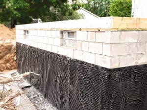 basement waterproofing during home renovation project in acton ontario