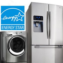 energy efficient appliances featuring the energy star logo