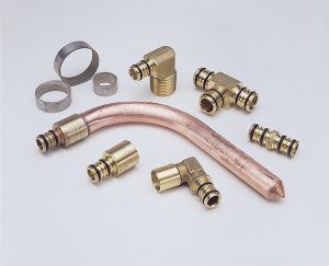 Various Kitec plumbing fittings