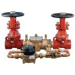 Backflow preventer to be used on fire sprinkler systems.