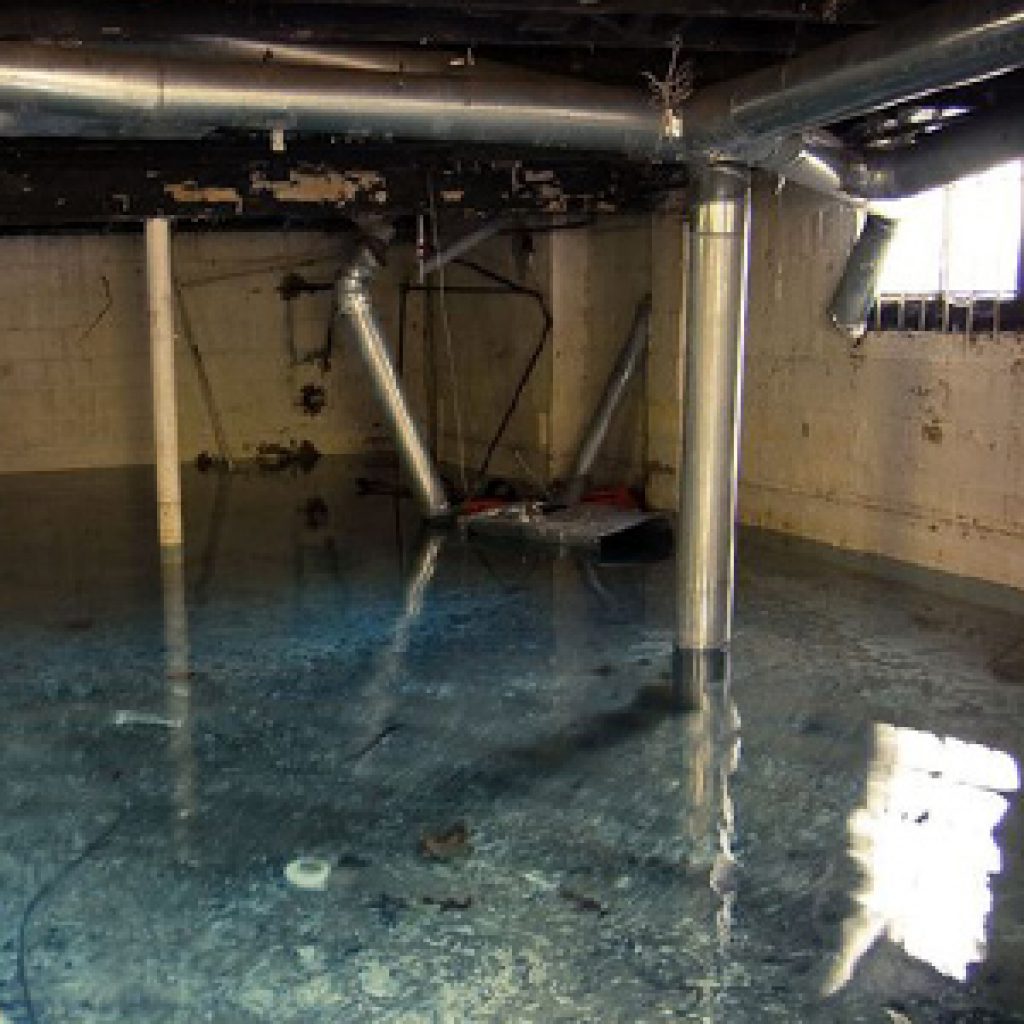 a basement in an etobicoke home completely flooded due to no backwater valve installed in the home