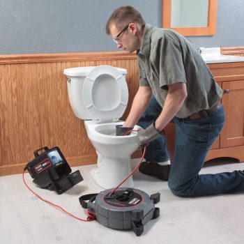 Toronto plumber providing drain camera inspection